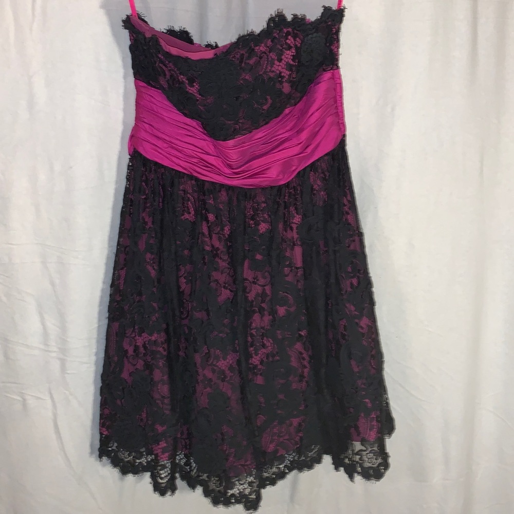 Betsey Johnson Strapless Prom Dress
